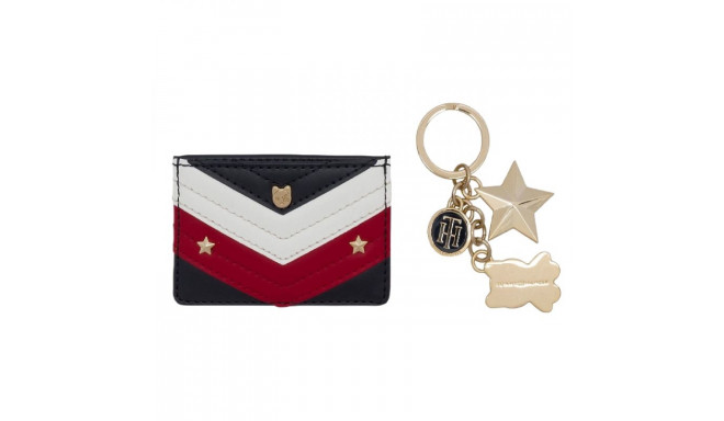 Tommy Hilfiger Mascot Leather keychain + case (uniw)