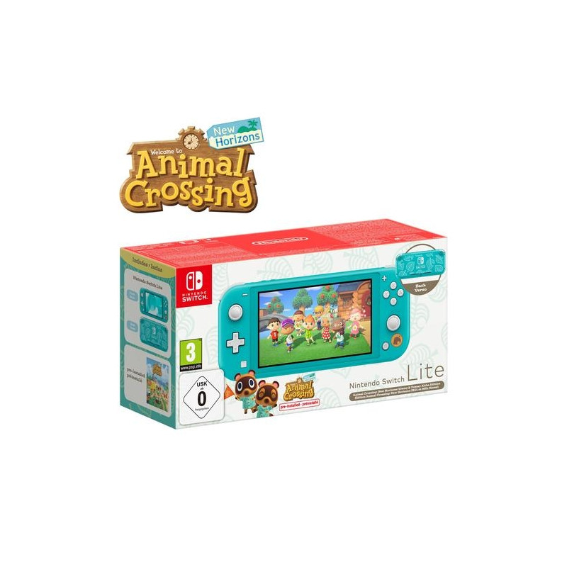 Lite Turquoise Animal Crossing Game For Switch Lite Nintendo