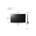 LG 86UR81006LA 2.18 m (86") 4K Ultra HD Smart TV Wi-Fi Black