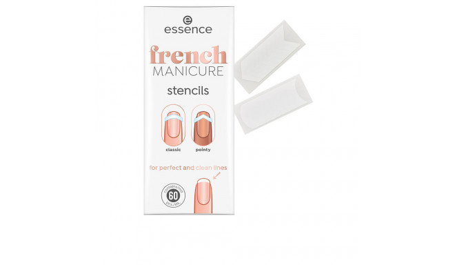 ESSENCE FRENCH manicure plantillas #01-french 60 u