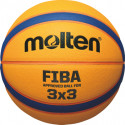 Basketball B33T5000,  synth. Leather, outdoor, blue/yellow/red, TM Molten