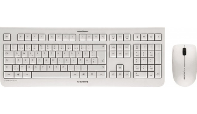 DE Layout - Cherry DW 3000 DE white U
