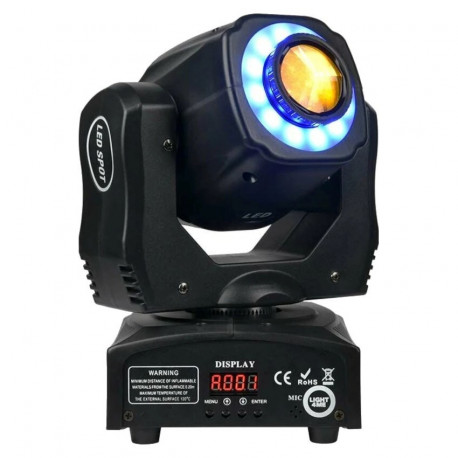 LIGHT4ME liikuvpea Mini Spot 60 Ring LED