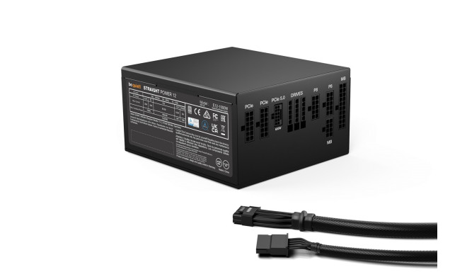 be quiet! BN338 toiteplokk 1000 W 20+4 pin ATX must