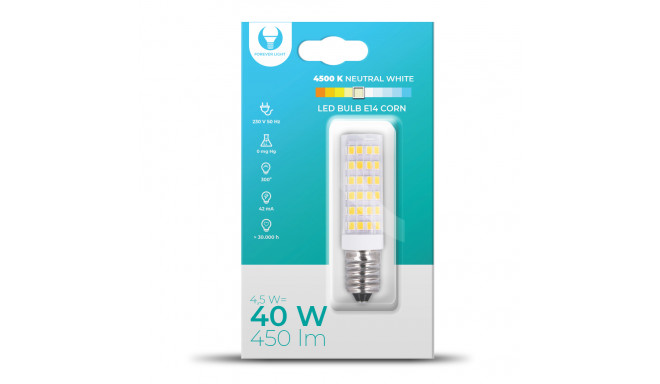 LED Bulb E14 Corn 4.5W 230V 4500K 450lm Forever Light