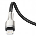 Baseus cable Cafule Metal PD USB-C - Lightning 1,0 m black 20W