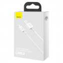 Baseus kaabel Superior USB - Lightning 2,4A 0,25m, valge