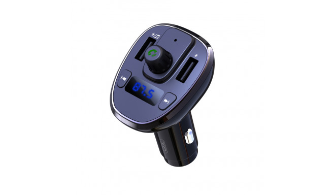 XO transmitter FM BCC05 Bluetooth MP3 car charger 18W black