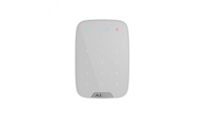 Ajax KeyPad Wireless touch keyboard (white)