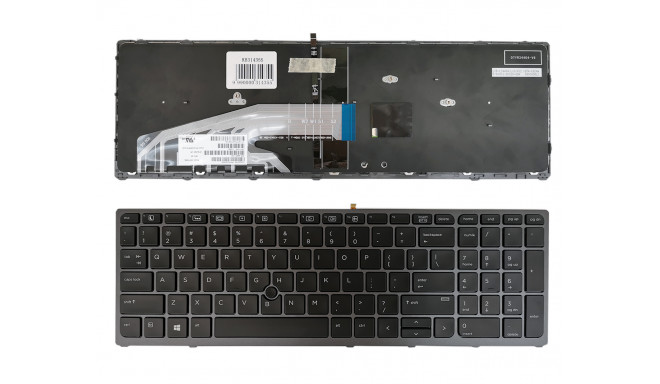 Keyboard HP ZBook 15 G3, G4, 17 G3, G4 (US) with backlight