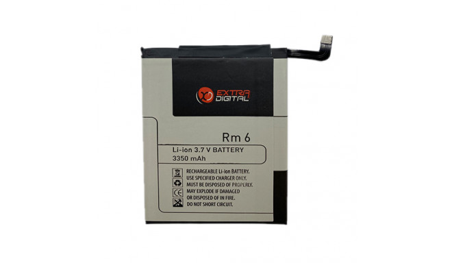 Extra Digital aku Xiaomi Redmi 6