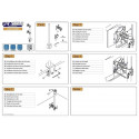 TV SET ACC DESK MOUNT BLACK/10-24" FPMA-D700DV NEOMOUNTS