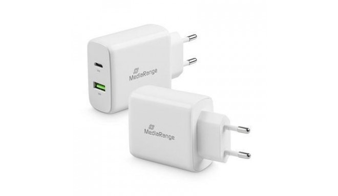 POWER ADAPTER USB/USB-C 43W/FAST MRMA113 MEDIARANGE