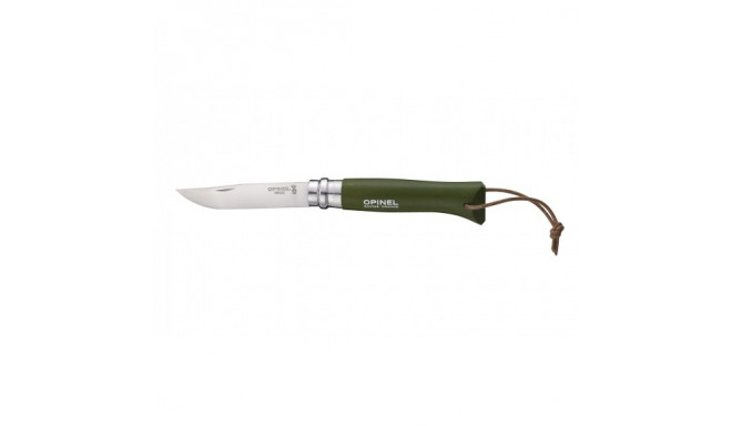 Opinel Trekking Nr 8 из нержавеющей стали, цвет хаки