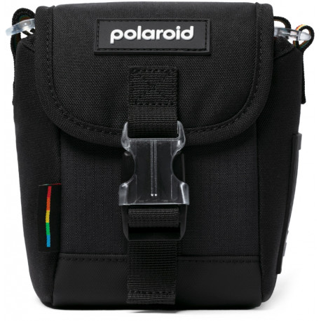 Zaino Polaroid TPU Tote Camera Bag - 25L, Nero Trasparente, Con Clip E Porta Polaroid