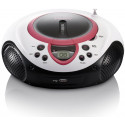 Lenco CD player SCD-38 USB, pink