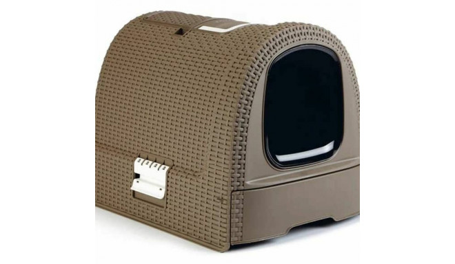 Cat Litter Box Curver Mocha