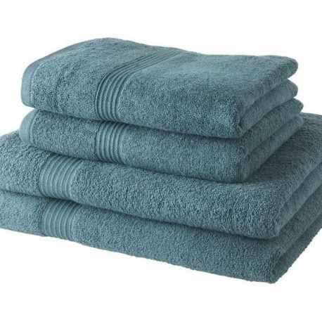 Towel set TODAY 4 Units Azul Océano