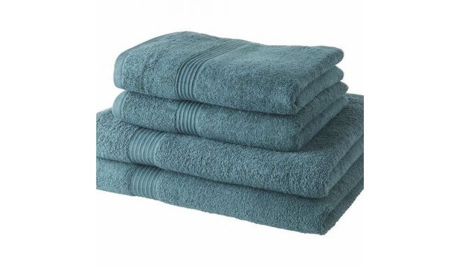 Towel set TODAY 4 Units Azul Océano