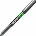 Liquid ink pen Pilot Green-Ball Black 0,35 mm (10 Units)