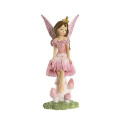 Decorative Figure Home ESPRIT Pink 8 x 6 x 18,5 cm