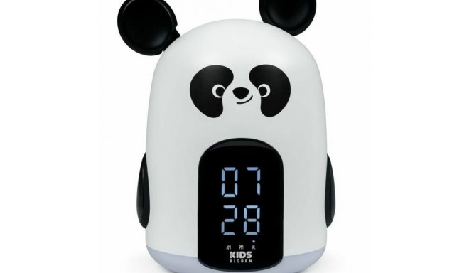 Часы-будильник Bigben Белый/Черный Панда