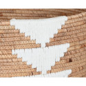 Basket set DKD Home Decor White Natural Rope Seagrass Boho 55 x 55 x 40 cm