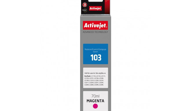 Original Ink Cartridge Activejet AE-103M Magenta