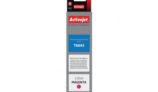 Original Ink Cartridge Activejet AE-664M Magenta