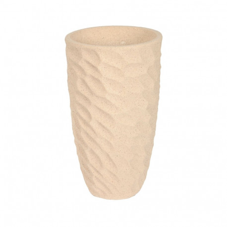 Planter Home ESPRIT Beige Fibreglass Scandinavian 36,5 x 36,5 x 63 cm