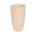 Planter Home ESPRIT Beige Fibreglass Scandinavian 36,5 x 36,5 x 63 cm
