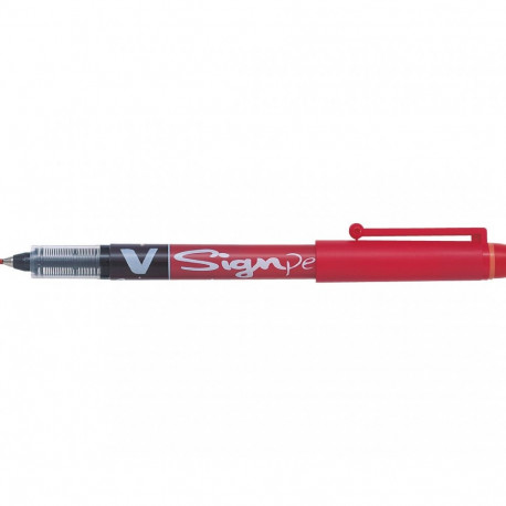 Tindipliiats Pilot V-Sign punane 2,0/ joon 0,6mm