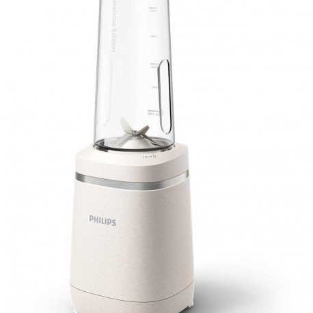 Mini blender Philips HR2500/00 Eco Conscious Edition, valge, 350W, BPA-vaba 600mml Tritan nõu, Biopõ