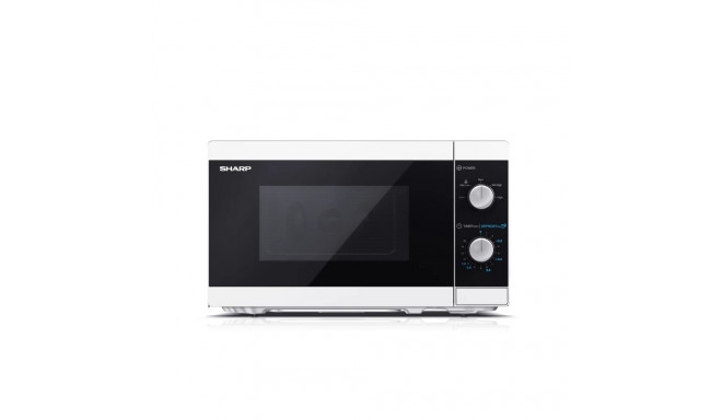 Mikrolaineahi SHARP YC-MS01EW 800W valge, must uks 20L