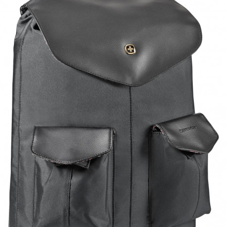 Sülearvutikott Wenger MarieJo 14´´ Laptop Convertible Backpack Sling w.Tab pocket, must Polyester/PU