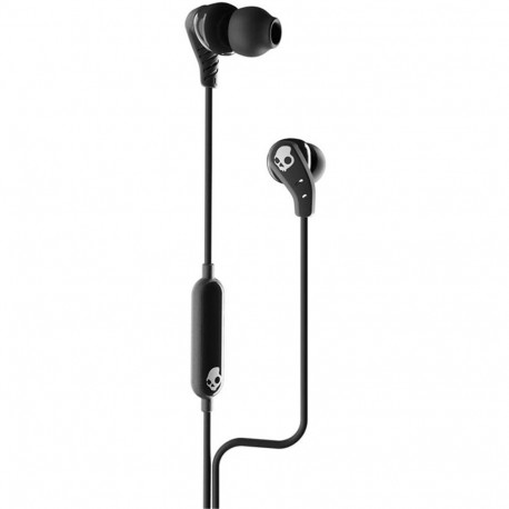 Kõrvaklapid+mikrofon Skullcandy Set In-Ear Sport Lightning TrueBlack/must IPX4 9mm 16-ohm, Ear Gels 