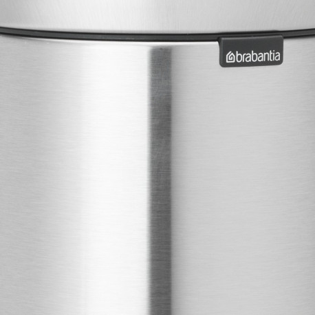 Prügikast 3L pedaaliga, Brabantia, NewIcon 11 21 64, K-26,4cm,L-16,8cm,S-23,5cm/ Matt Steel FPP, mat