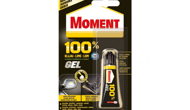 Liim Moment 100% Gel 8g Henkel