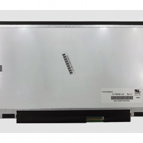 Notebook screen 11.6" 1366x768 HD, LED, SLIM, glossy, 40pin (right), A+