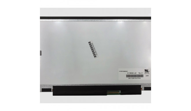 Notebook screen 11.6" 1366x768 HD, LED, SLIM, glossy, 40pin (right), A+