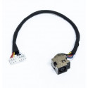 Power jack with cable, HP G62, COMPAQ CQ62