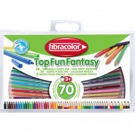 Fibracolor värvikomplekt Top Fun Fantasy 70 tk