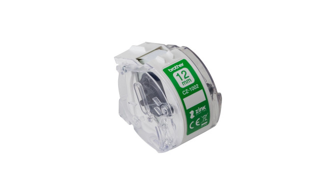 Kleepkirjalint Brother CZ-1002 jooksev paberteip, 12mm x 5m, mudelile VC-500W