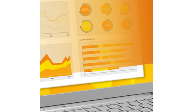 3M privacy filter Apple MacBook Pro 13" GPFMR13R 201x307mm 16:10 Wide, gold