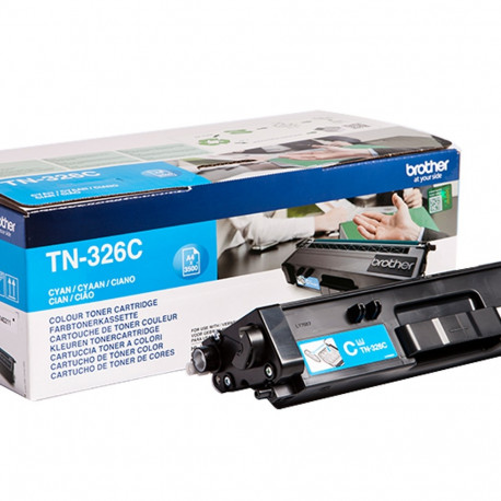 Tooner Brother TN326C Cyan 3500lk@5% DCP-L8400CDN, DCP-L8450CDW, HL-L8250CDN, HL-L8350CDW, HL-L8350C