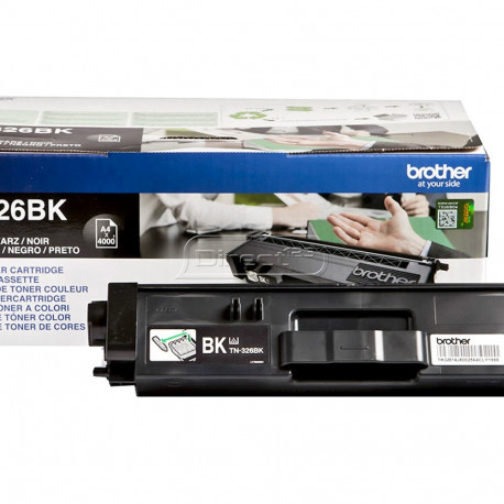Tooner Brother TN326BK Must 4000lk@5% DCP-L8400CDN, DCP-L8450CDW, HL-L8250CDN, HL-L8350CDW, HL-L8350