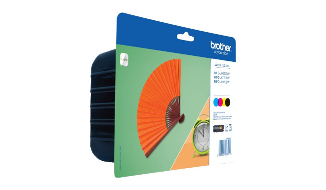 Brother tint LC129XLBK+LC125XLC/M/Y Value Pack MFC-J6520DW, J6720DW, J6920DW