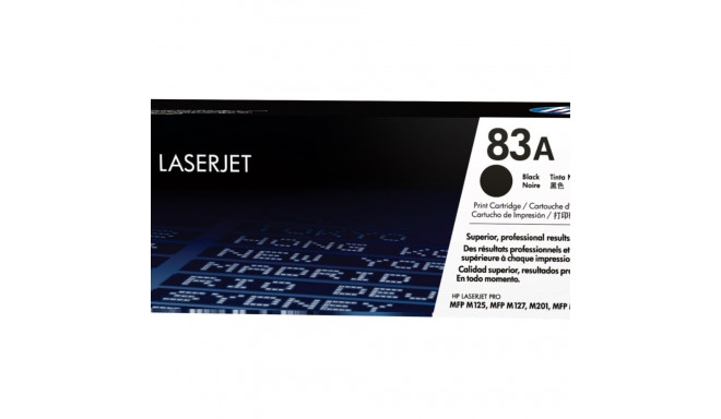 HP tooner CF283A 1500lk LaserJet Pro, must