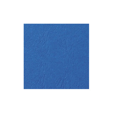 Köitekartong A4 Blue/sinine, reljeefne 250gr, (pakis 100 lehte) GBC LeatherGrain Binding Covers