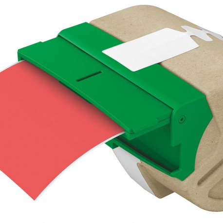 Kleebiste kassett Leitz Icon jooksev lint 88mm x 10m punane plastikteip - iseliimuv värviline plasti